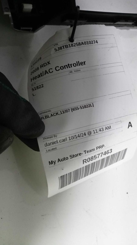 Used A/C Selector Switch fits: 2008 Acura RdxGrade A