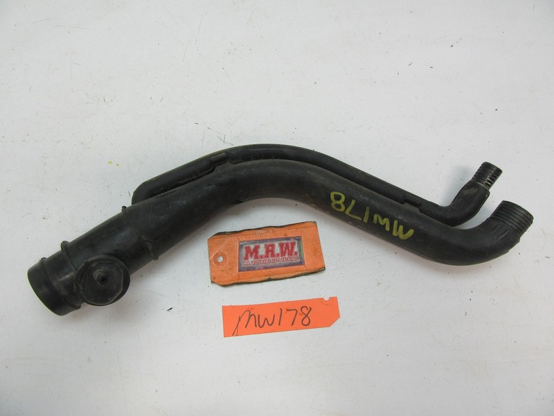 92-98 SAAB 9000 oe FUEL FILLER TUBE GAS TANK HOSE PIPE CAP QUARTER PANEL PLASTIC