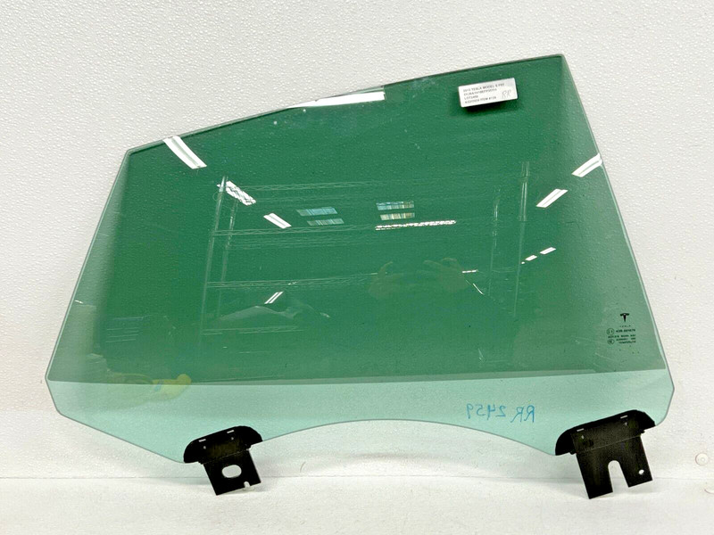 ⭐2012-2020 TESLA MODEL S REAR RIGHT PASS SIDE WINDOW GLASS PANEL OEM LOT2459
