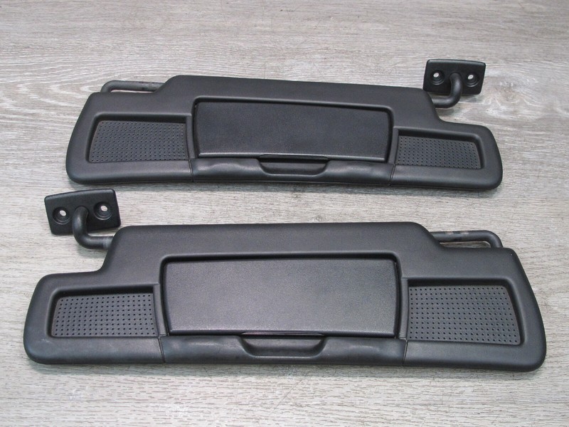 2012-2020 MERCEDES R172 SLK SLC FRONT RIGHT LEFT SIDE SUN VISOR SHADE COVER SET