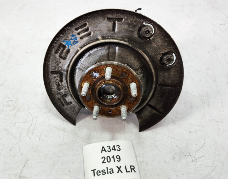 ✅ 16-20 OEM Tesla Model X Rear Left Driver Suspension Knuckle Spindle W/ Hub *