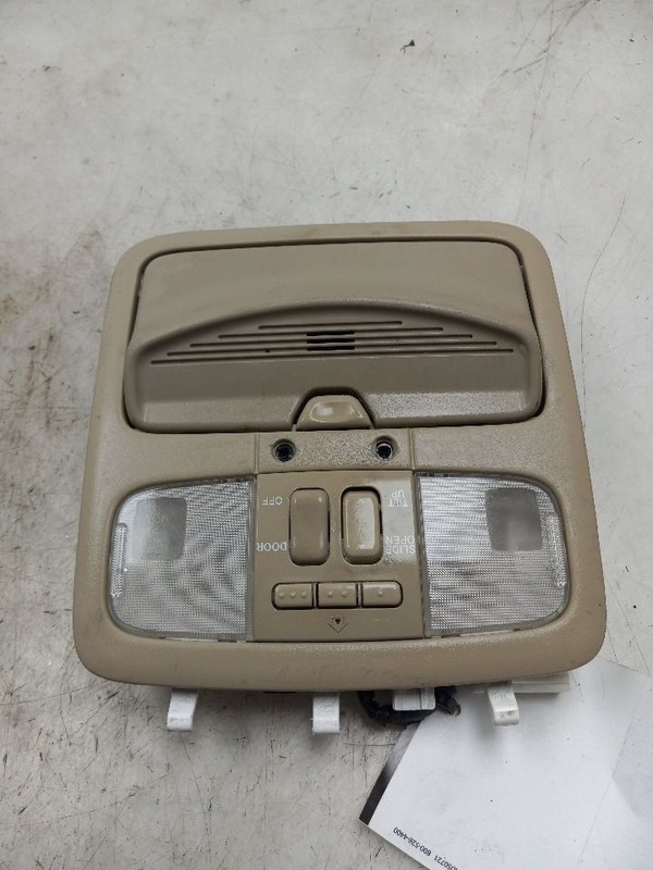 03-06 LEXUS GX470 FRONT OVERHEAD ROOF CONSOLE WITH SUNROOF NAVIGATION LIGHT
