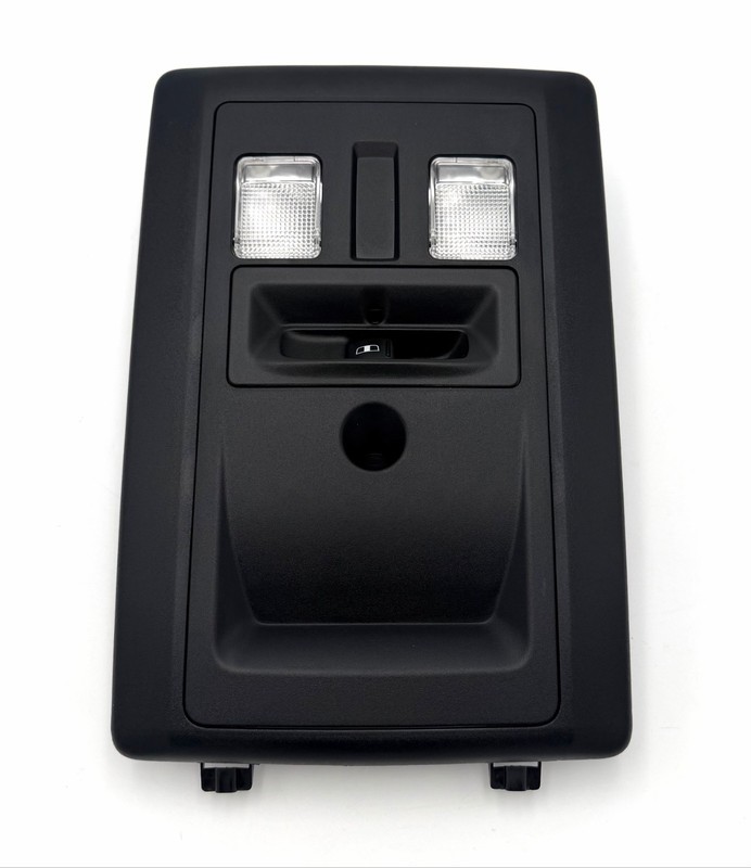 ✅ 2013-2024 RAM 1500-3500 OVERHEAD CONSOLE BEZEL DOME LIGHT COMPASS BLACK OEM