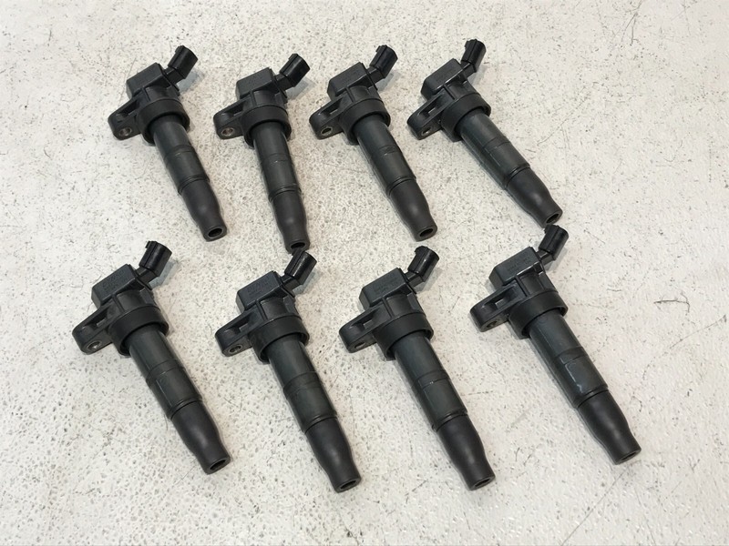 09-16 Hyundai Genesis 4.6L Set Of 8 Ignitor Ignition Coil Pack OEM 27300-3F100