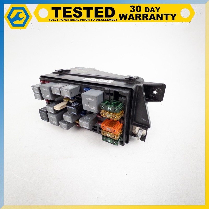 1997 Chevy Corvette C5 ENGINE BAY UNDERHOOD FUSE BOX FUSEBOX OEM 15319558