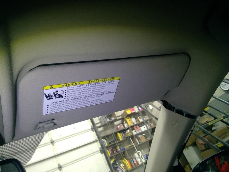 Passenger Right Sun Visor Illuminated Fits 06-09 PRIUS 1751263