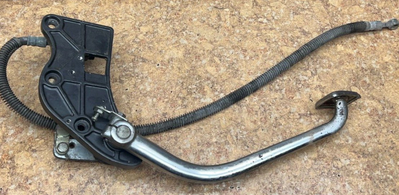 2001 Kawasaki Voyager ZG1200 Rear Brake Pedal Master Cylinder Lever Foot ZG 1200