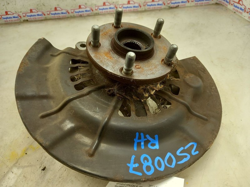 04-17 TOYOTA CAMRY LE HYBRID FRONT PASSENGER RIGHT SPINDLE KNUCKLE VIN D 5TH