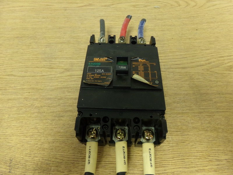 Fuji BB3GEC-125 EA203B125A Auto Breaker *FREE SHIPPING*