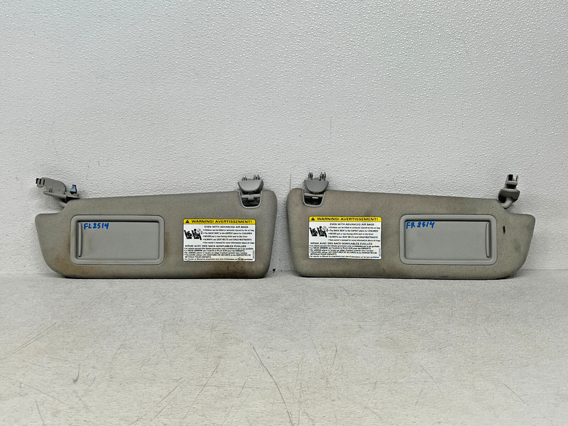 ⭐2012-2016 AUDI A6 A7 S7 S6 FRONT LEFT & RIGHT SUN VISOR SHADE SET OEM LOT2514