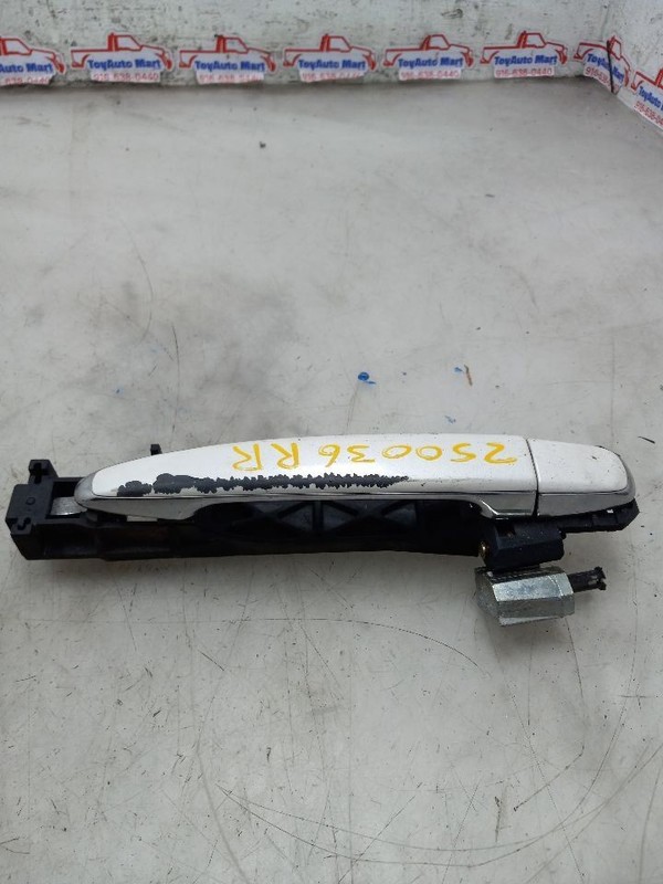01 02 03 LEXUS LS430 REAR PASSENGER RIGHT EXTERIOR DOOR HANDLE WHT-062