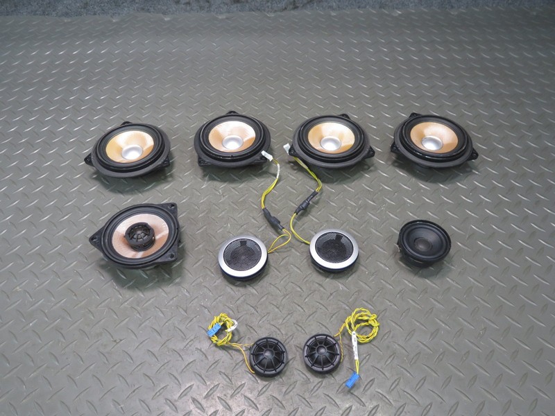 2007-2013 BMW E92 E93 M3 INDIVIDUAL AUDIO SYSTEM DOOR TWEETER SPEAKER SET OF 10