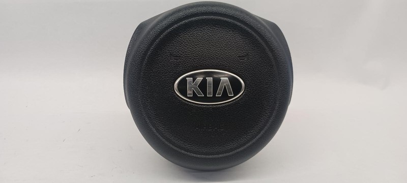 18 KIA SEDONA Left driver wheel Air Bag black OEM