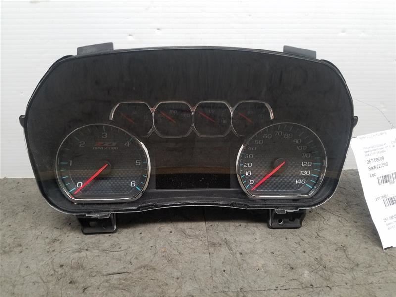 Speedometer Cluster MPH US Market Fits 16 SILVERADO 1500 PICKUP 84026894