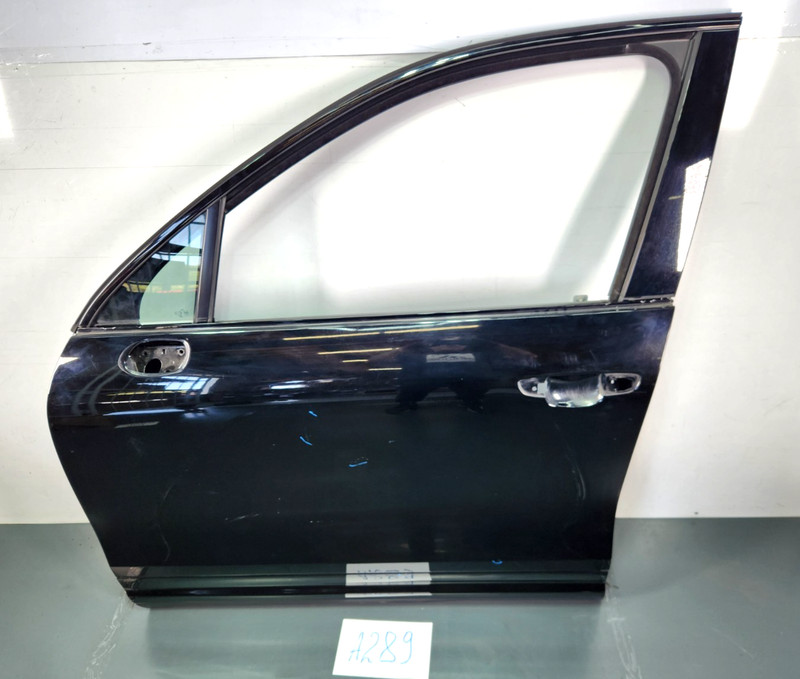 ✅ 2011-2018 OEM Porsche Cayenne 958 Front Left Driver Door Shell Panel Black*