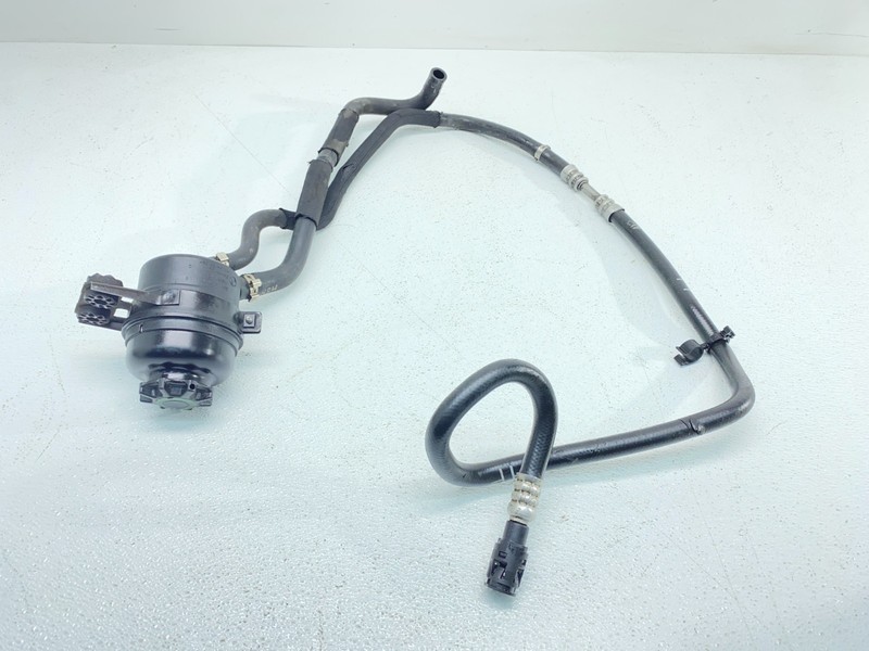 BMW E88 E82 E90 E92 E84 Power Steering Reservoir Oil Tank Carrier w/ Hoses OEM ✅