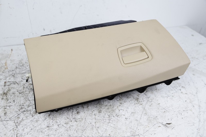 11-16 BMW 5 SERIES F10 DASH BOARD GLOVE BOX ASSEMBLY VENETO BEIGE OEM