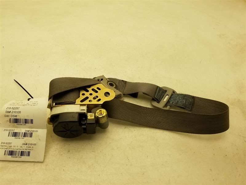 02 03 04 05 06 LEXUS LS430 PASSENGER SIDE FRONT SEAT BELT ASSEMBLY