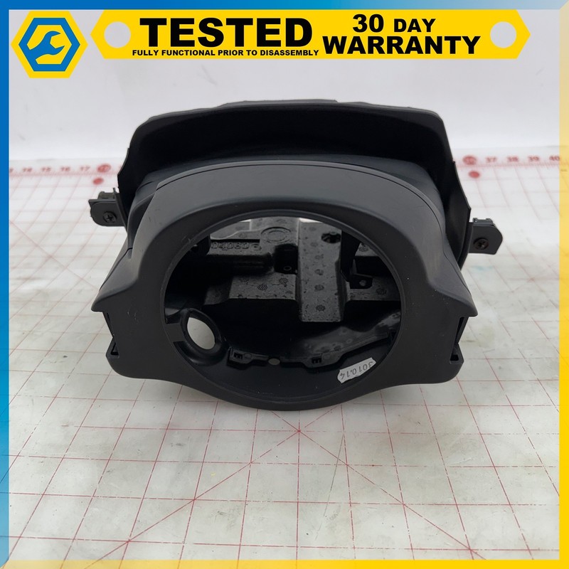 14-24 MASERATI GHIBLI LEFT LOWER UPPER STEERING COLUMN TRIM COVER BLACK OEM