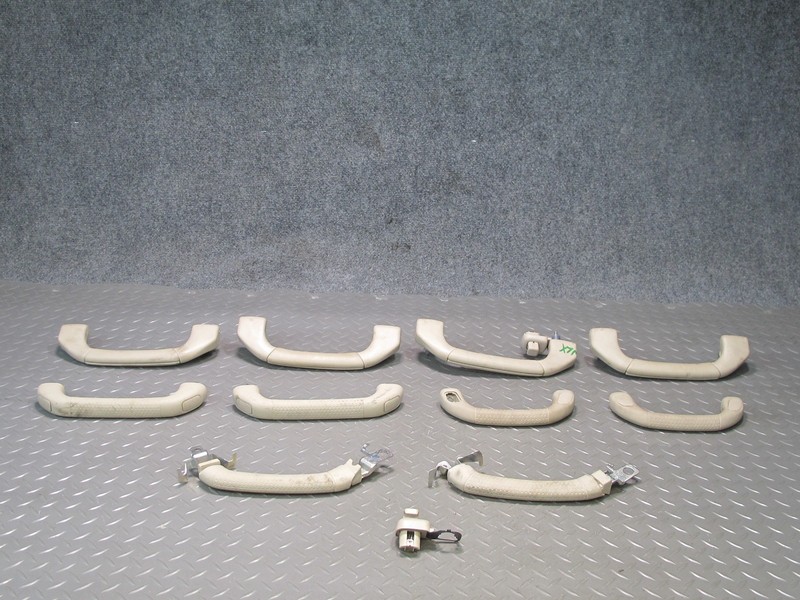 1998-2007 LEXUS UZJ100L LX470 INTERIOR GRAB HANDLE HOOK SET OF 11
