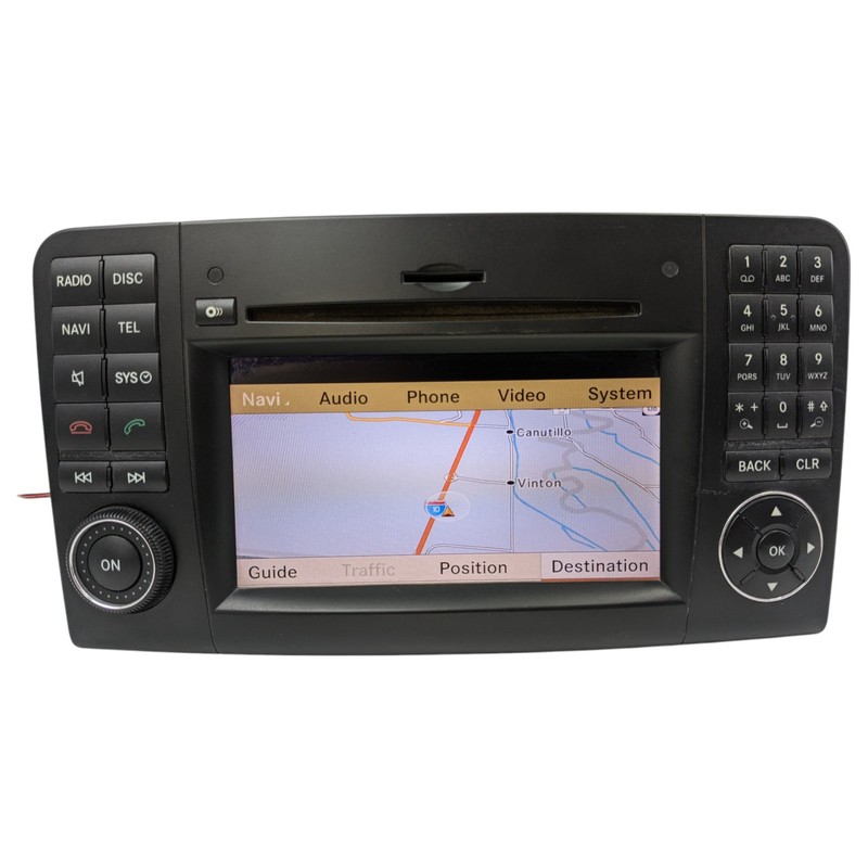 09-12 Mercedes W164 ML350 GL550 Command Head Unit Navigation Radio CD Player OEM