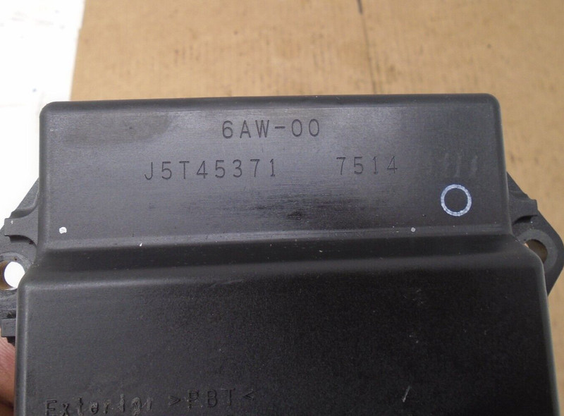 USED YAMAHA CONTROL UNIT ASSY 6AW-85740-00-00 2008 & LATER F300 F350 300/350 HP