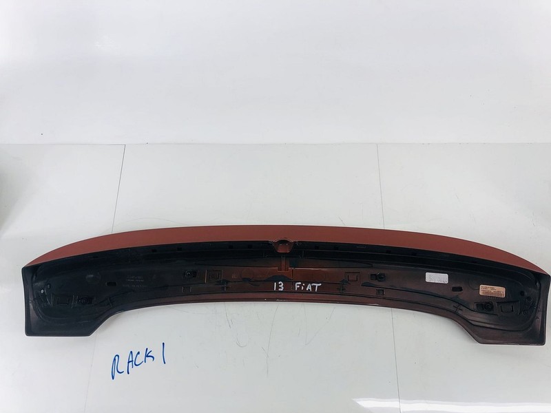 12-19 FIAT 500 REAR TAILGATE LIFTGATE UPPER MOLDING SPOILER OEM