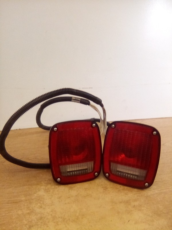Lot Of 2 Grote 5371-76 Tail Light With Harness A06-44708-000