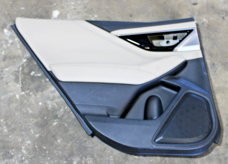 2020-2025 SUBARU LEGACY LEFT REAR INTERIOR DOOR PANEL TRIMIvory OEMS73512730