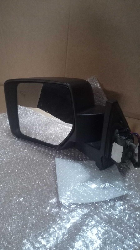 2017 Jeep Patriot Left Door Mirror Assembly Blue 582856 Used 120K Miles
