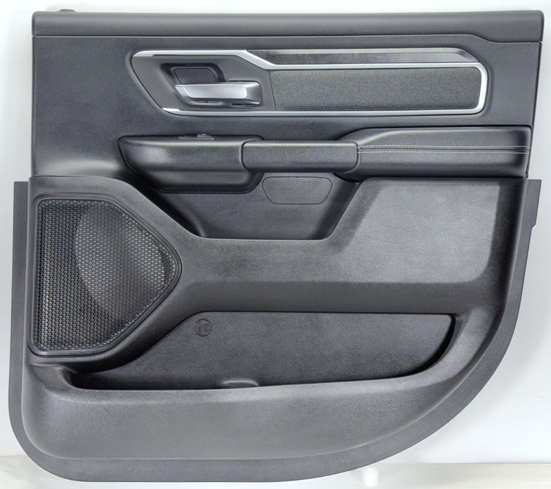 ✅ 2019-25 RAM 1500 5th BIG HORN CREW CAB OEM DOOR PANEL BLACK REAR RIGHT RH SIDE