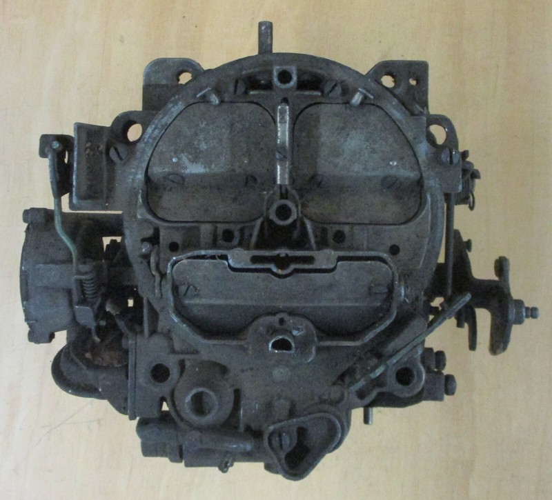 USED 4 BARREL ROCHESTER Q-JET CARBURETOR 17057504 3166 R4-M4MC 1975-77 CHEVY/GMC