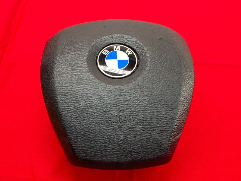 07-14 BMW E70 E71 X5 X6 NON Sport Leather Steering Wheel Black 32306780475 OEM✅