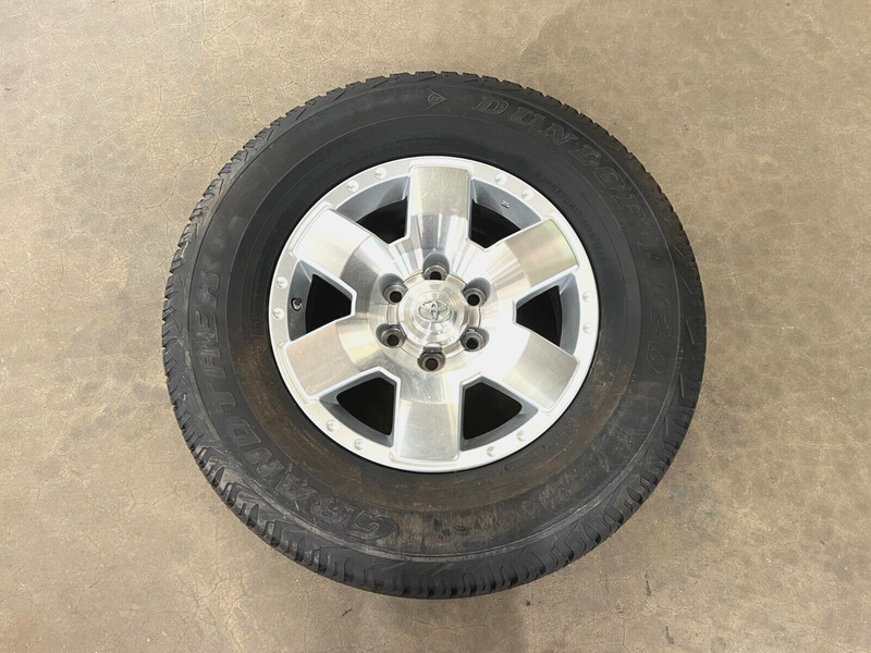 ⭐07-14 TOYOTA FJ CRUISER WHEEL RIM TIRE 6 SPOKE 265/70/17 17" INCH OEM LOT2554
