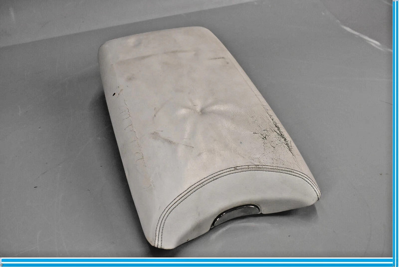 07-09 Lexus LS460 XF40 Center Console Arm Rest Lid Armrest Leather Gray OEM