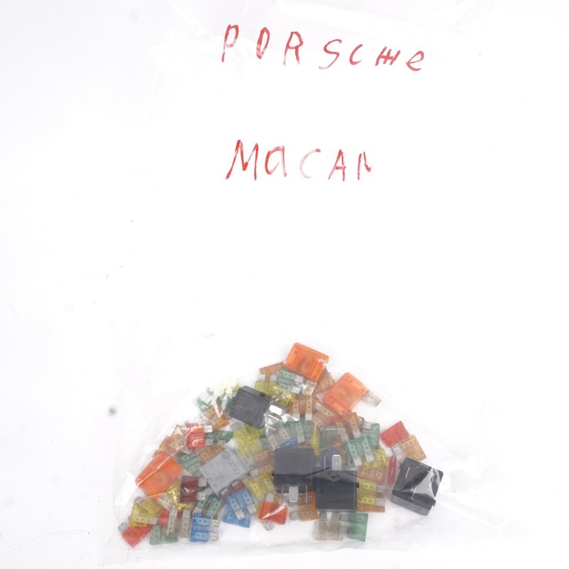 2018 Porsche Macan Fuse Fused Relay Relays Set OEM