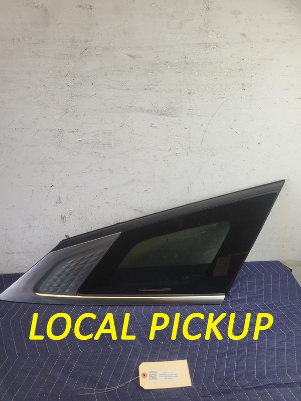 Used Oem Kia Right Passenger Rear Quarter Window Glass for 2023-2025 Sportage