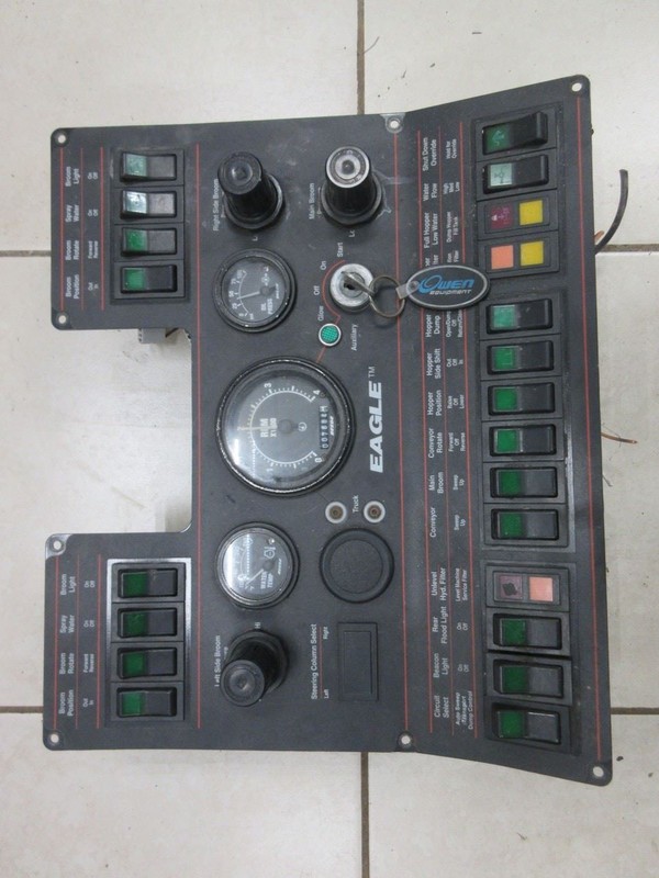 Elgin Eagle SC8000 OEM Street Sweeper Dash Console Control Panel