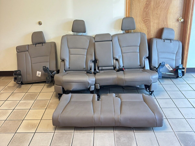 2016-2022 HONDA PILOT EXL REAR 2ND and 3RD ROW SIDE SEAT COMPLETE OEM