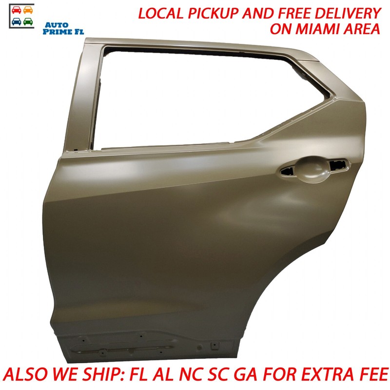 Rear Left Driver Door Shell NEW AFTERMARKET for Nissan Kicks 2018 2019 2020