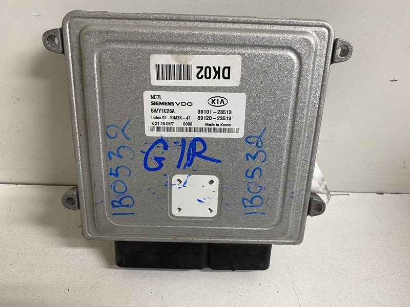 2007-2009 Kia Spectra M/T 39101-23513 Engine Computer Module Ecu Ecm Pcu Pcm