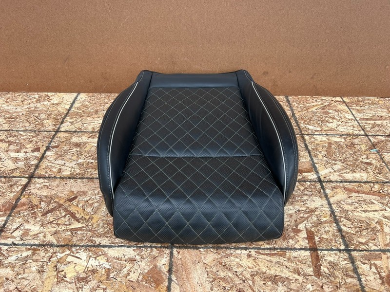 GENESIS G70 2019-2026 OEM FRONT LEFT DRIVER LOWER SEAT CUSHION (WHITE STITCHING)
