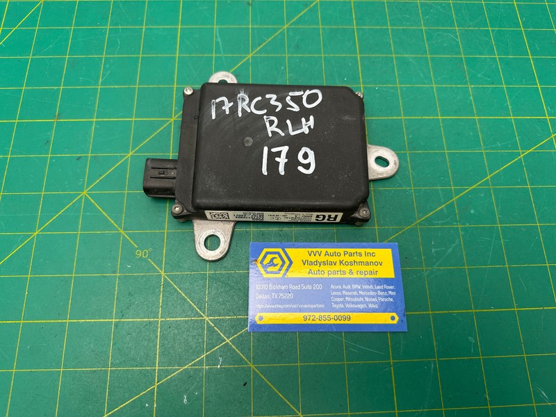 16-19 LEXUS RC350 REAR LEFT BLIND SPOT RADAR SENSOR MODULE OEM