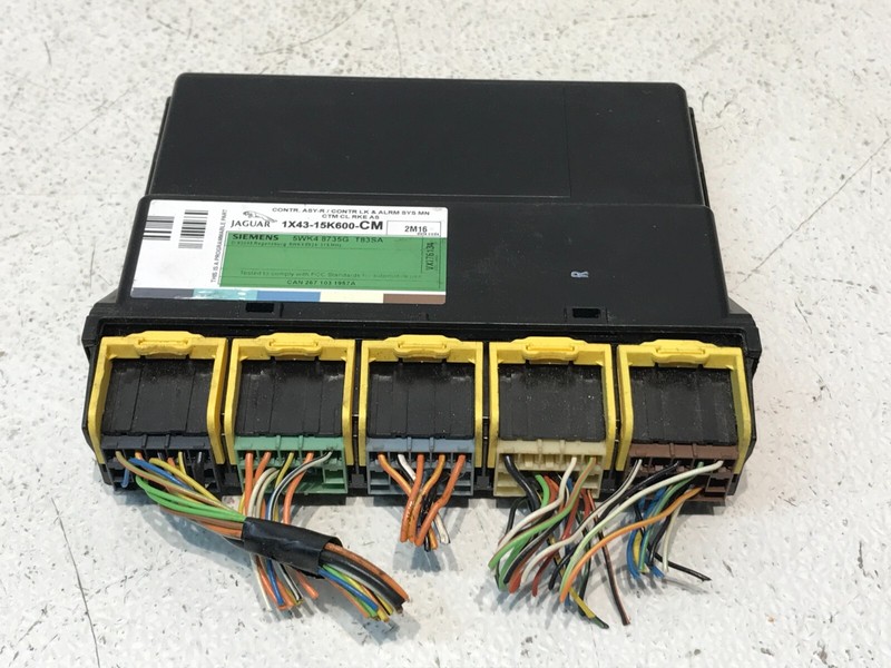 2002-03 JAGUAR X-TYPE OEM ANTI THEFT LOCKING BODY CONTROL MODULE 1X43-15K600-CM