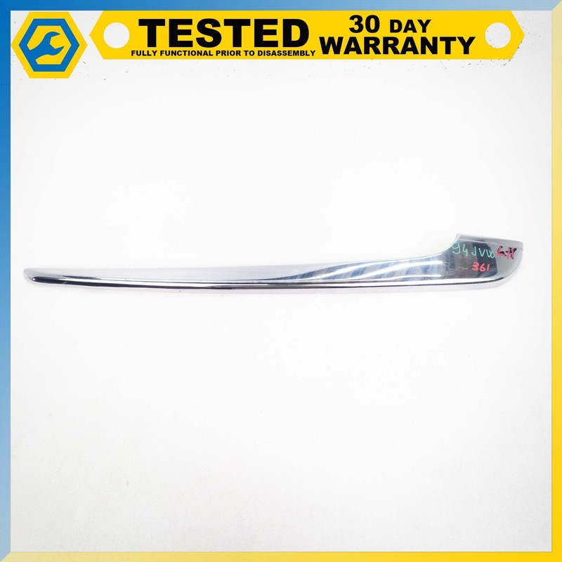 88-94 JAGUAR Vanden Plas REAR BUMPER LEFT SIDE CORNER UPPER MOLDING TRIM OEM