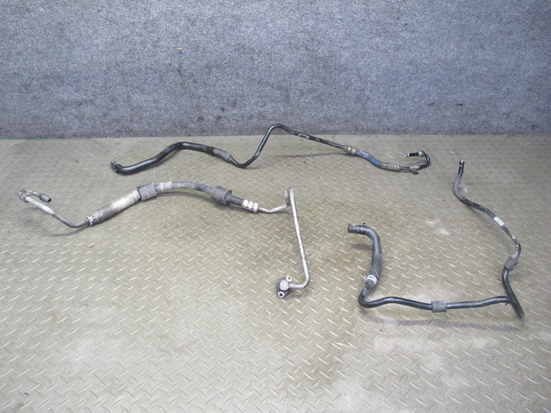 2011-2018 PORSCHE CAYENNE 958 4.8L POWER STEERING HOSE PIPE LINE SET OF 3