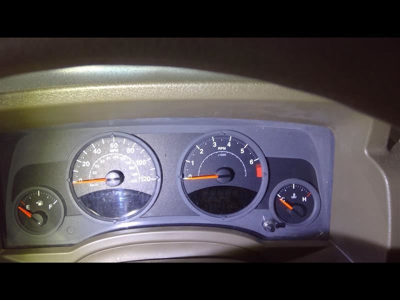 Speedometer Cluster 120 MPH Power Door Locks Fits 08 COMPASS 890901