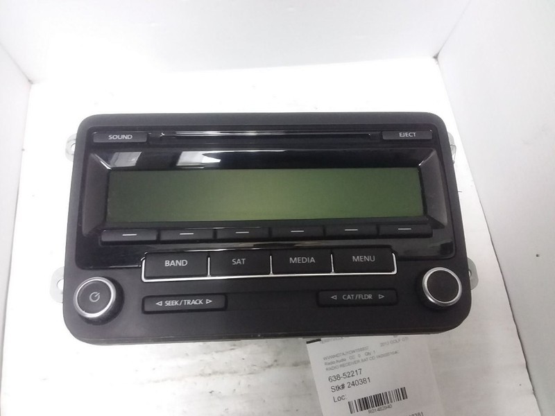 Radio Receiver Radio AM FM CD Fits 12-16 BEETLE 1K0035164C