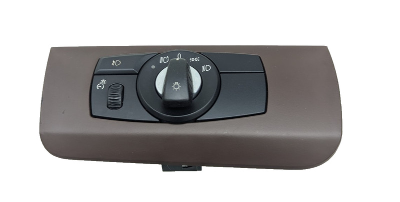2011 BMW E71 X6 X5 Headlight Fog Light Switch Control Module OEM BROWN