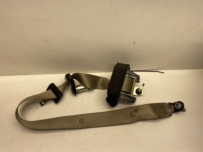 2008-2011 MERCURY MARINER LEFT REAR SEAT BELT RETRACTOR ASSEMBLY TAN OEM